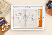 Digital travel journal, a Stationery Template by Kate Snitser (Thumbnail 6 of 6)