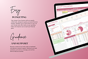Standard Paycheck Budget - Red, a Templates & Theme by The Creative Plans co (Thumbnail 9 of 10)