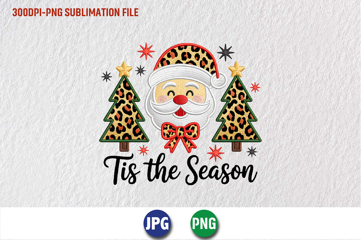Leopard Santa Season PNG, an Object Graphic by SVGCuteShop (Photo 1 of 3)