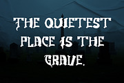 Spooky Night - Halloween Display, a Handwritten Font by Arendxstudio (Thumbnail 2 of 9)