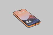 iPhone 17 Pro Max Mockup, an iPhone Mockup by lamorastudio (Thumbnail 5 of 13)