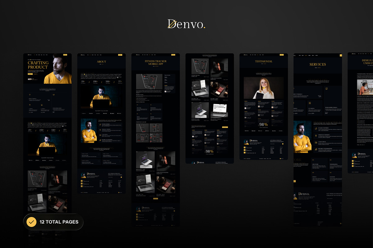 Denvo - Product Designer Personal, a WordPress Template by SLAB! Design (Photo 4 of 5)