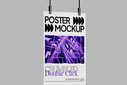 Crumpled A4 Poster Mockup, an Advertising Mockup by Permadi Creative (Thumbnail 2 of 3)