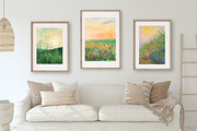 Monet Inspired Wall Art Bundle, a Background Graphic by anastasiia.art (Thumbnail 4 of 4)