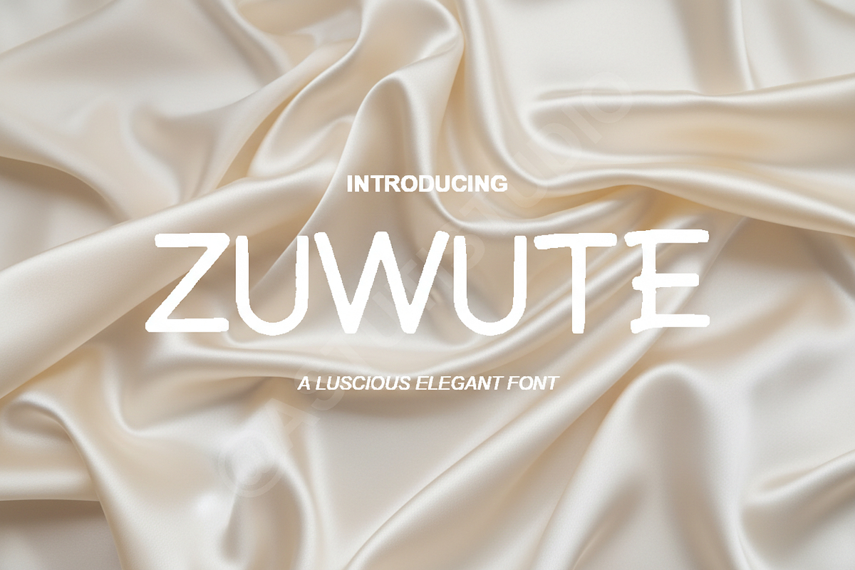 Zuwute – Luxury Modern Display Serif, a Font by Astuti Studio (Photo 1 of 14)