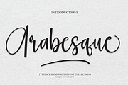 Arabesque | Script Font, a Script Font by Scratchones (Thumbnail 1 of 6)