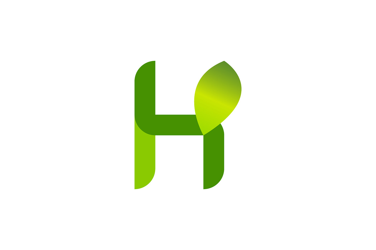 Letter H Leaf Logo, a Branding & Logo Template by Salman Shop (Photo 2 of 2)