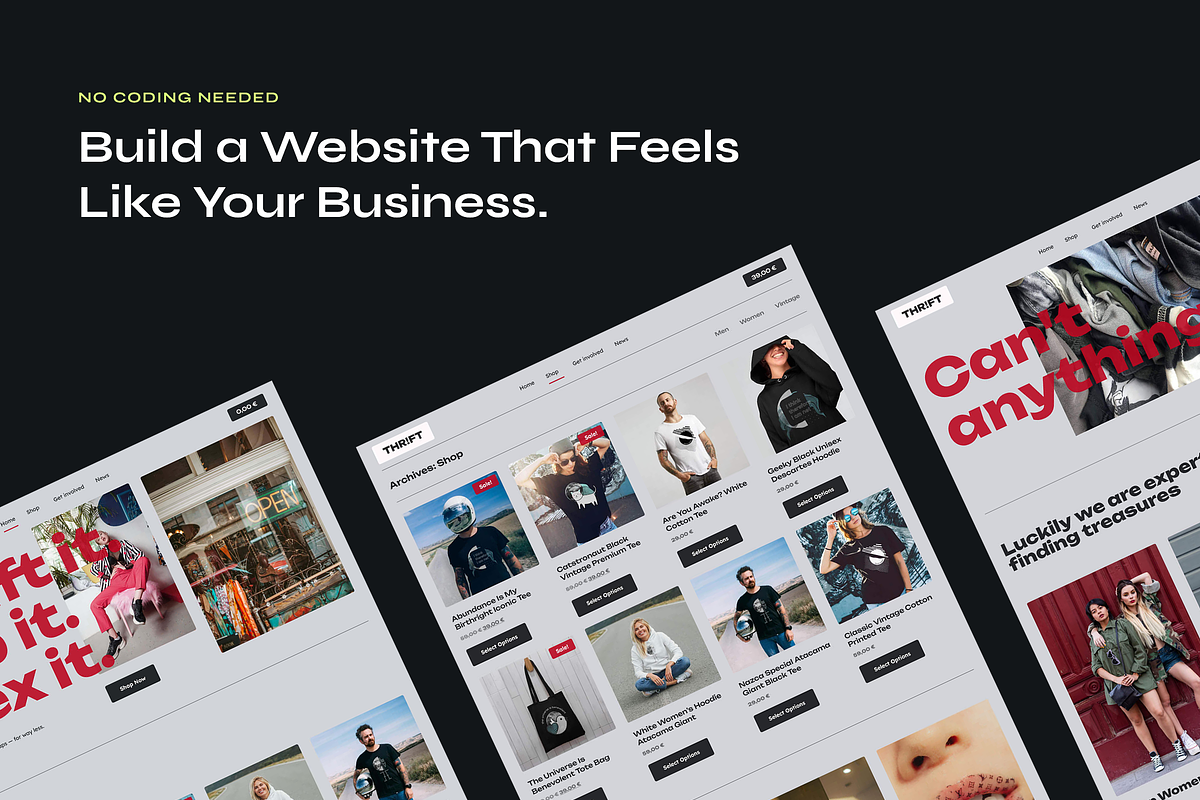 Fashion Store Elementor Template Kit, a WordPress Template by Awakened Templates (Photo 3 of 7)