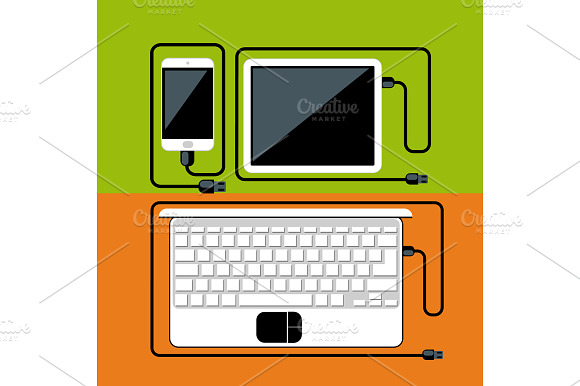 Laptop Digital Tablet Smartphone