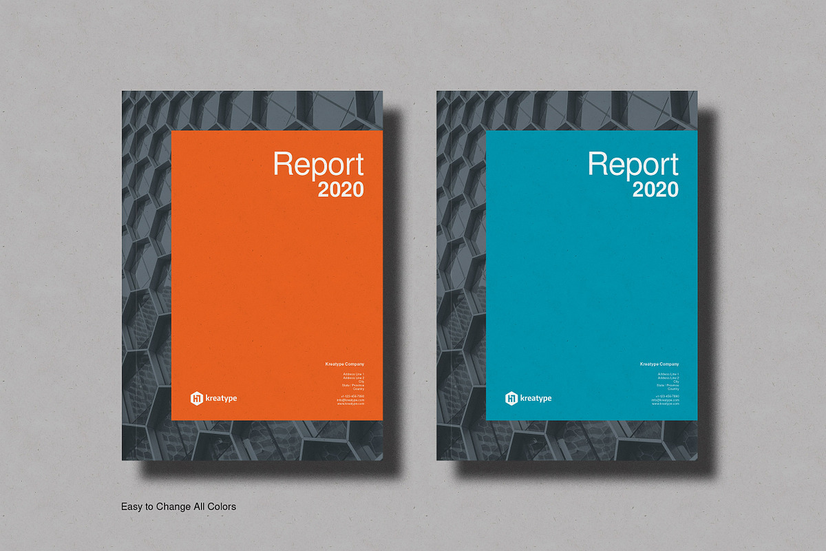 Kreatype Annual Report, a Brochure Template by Kreatype Studio (Photo 4 of 18)