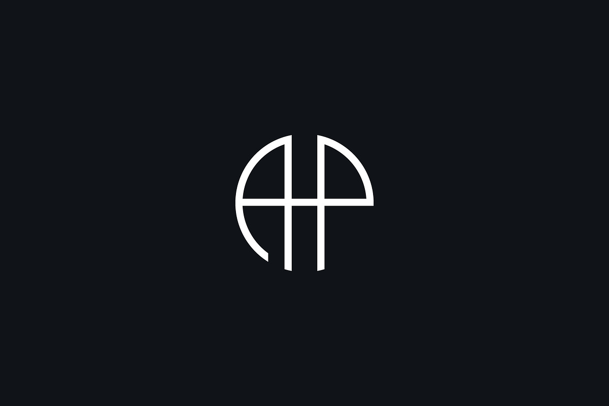 Letter AHP Home Logo, a Branding & Logo Template by Abir Hossain Waffi (Photo 4 of 4)
