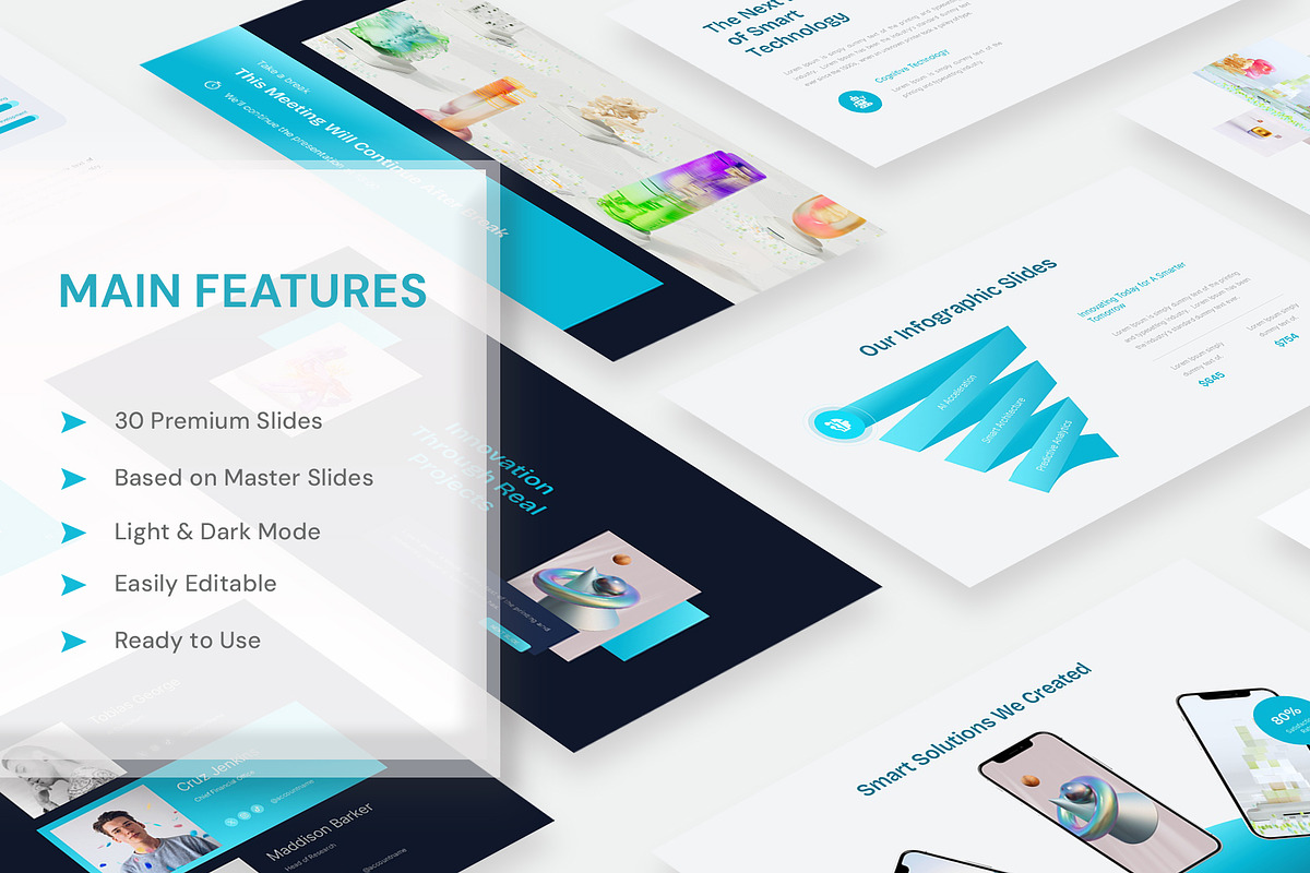 Artificial Intelligence PowerPoint, a Presentation Template by New Coral Design (Photo 2 of 6)