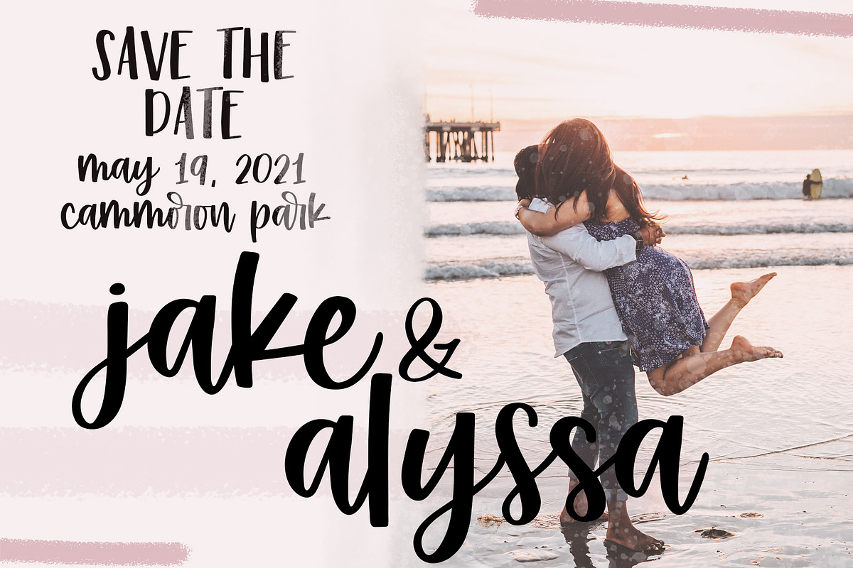 Islander HandLettered Script, a Script Font by Dansie Design (Photo 8 of 9)