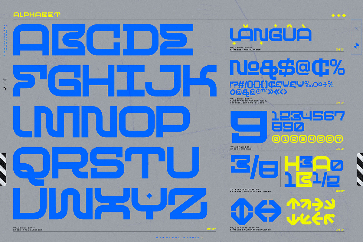 Mizwinki Display Font Family, a Sans Serif Font by Tondi Type Studio (Photo 2 of 12)