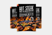 Steak BBQ Flyer Template, a Flyer Template by Yunus Ahmad (Thumbnail 3 of 3)