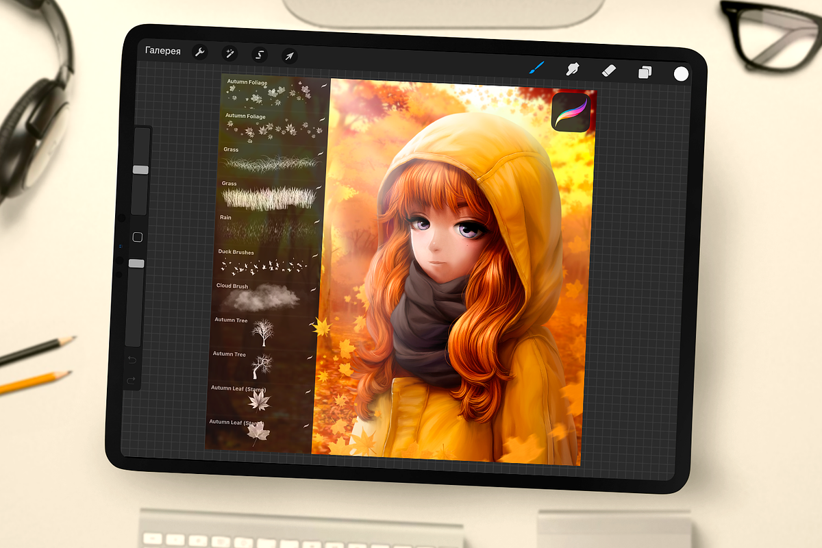 Autumn Brushes for Procreate