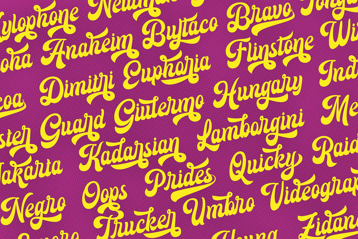 KingKong Script, a Script Font by takoliko (Photo 2 of 11)