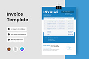4 Set Business Invoice Template V3, a Print Template by twinstd (Thumbnail 3 of 4)