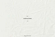 White Crumpled Paper Textures | JPG, a Texture Graphic by Studio Viita (Thumbnail 6 of 9)