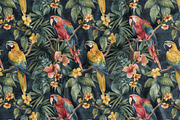 Chinoiseries Toile Seamless Patterns, a Pattern Graphic by Olya Creative (Thumbnail 17 of 25)