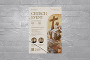 Church Event Flyer Template, a Flyer Template by BrandPacks (Thumbnail 3 of 5)