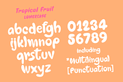 Tropical Fruit, a Sans Serif Font by BBtypeStudios (Thumbnail 9 of 16)