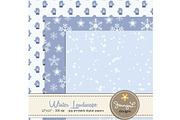 Winter Digital Papers, a Pattern Graphic by JennyL Designs (Thumbnail 2 of 4)
