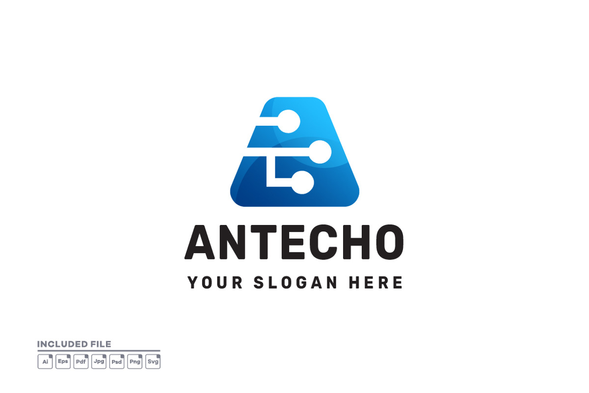 Letter A Technology Logo Design, a Branding & Logo Template by yuanesei