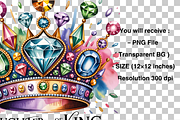 Daughter Of The King PNG, an Object Graphic by Clipart Bloom (Thumbnail 3 of 3)