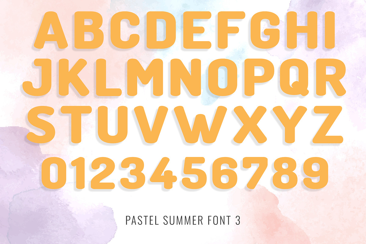 Pastel Summer Font, a Font by Font Craft Studio (Photo 7 of 12)