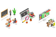 Education Set 01, an Education Illustration by AndriiStore (Thumbnail 9 of 11)