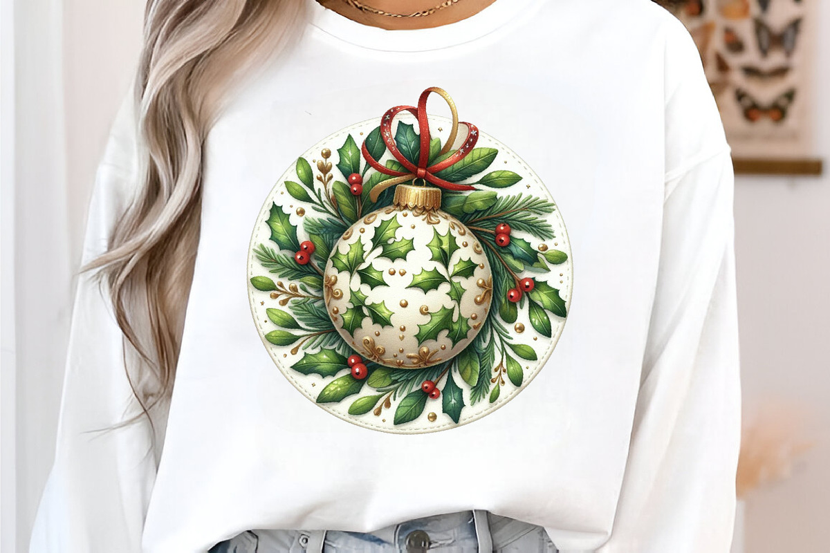 Green Christmas Tree Ball PNG, an Illustration by SinaCreation (Photo 5 of 7)