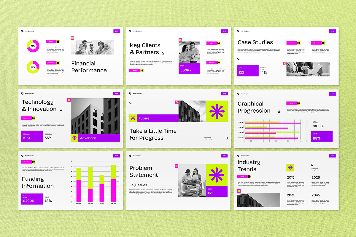 White Company Profile Google Slide, a Presentation Template by graphicook (Photo 2 of 4)