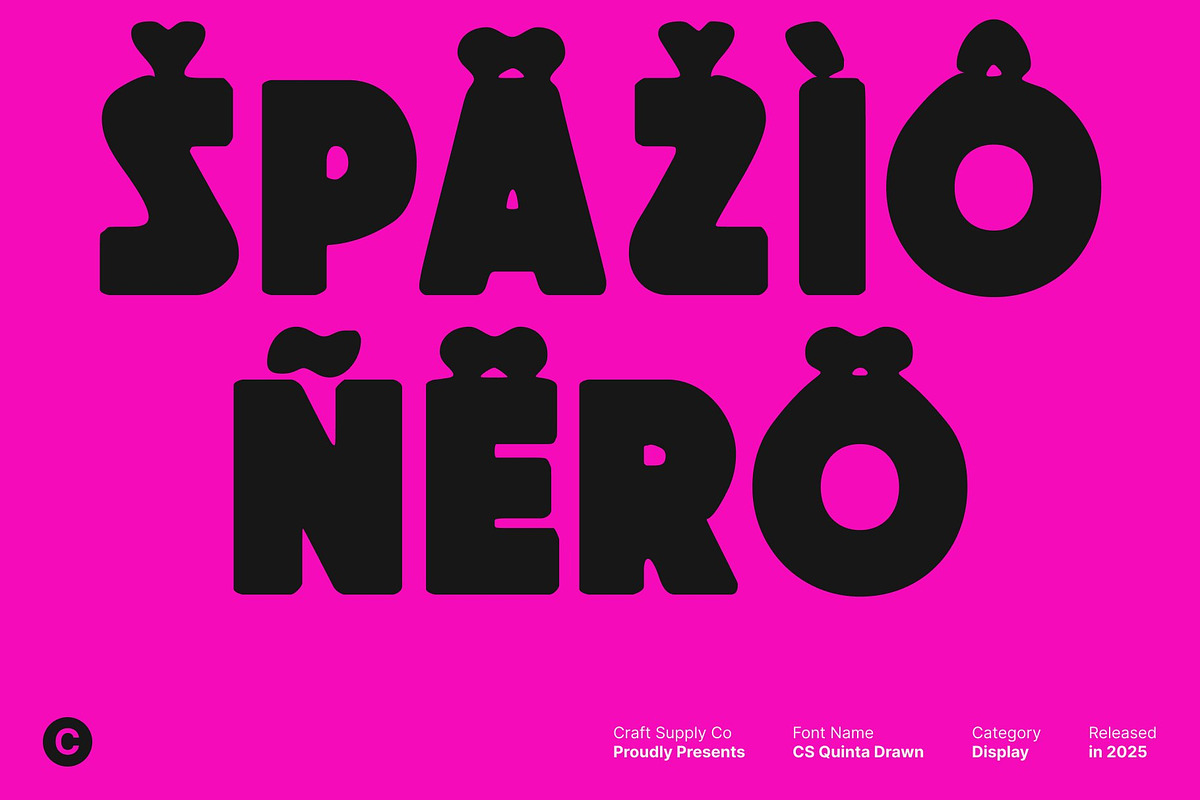 CS Quinta Drawn, a Sans Serif Font by Craft Supply Co. (Photo 6 of 8)