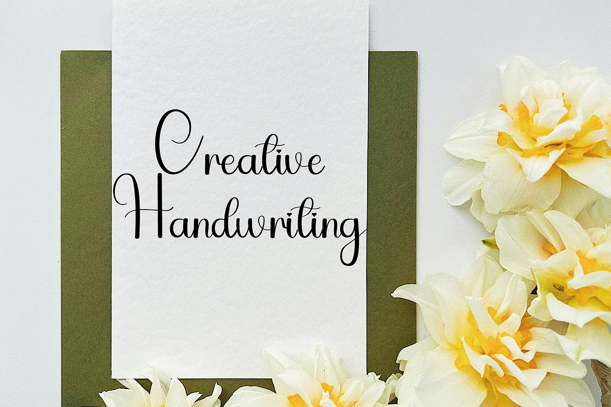 Ornament, a Handwritten Font by FreshTypeINK (Photo 5 of 8)