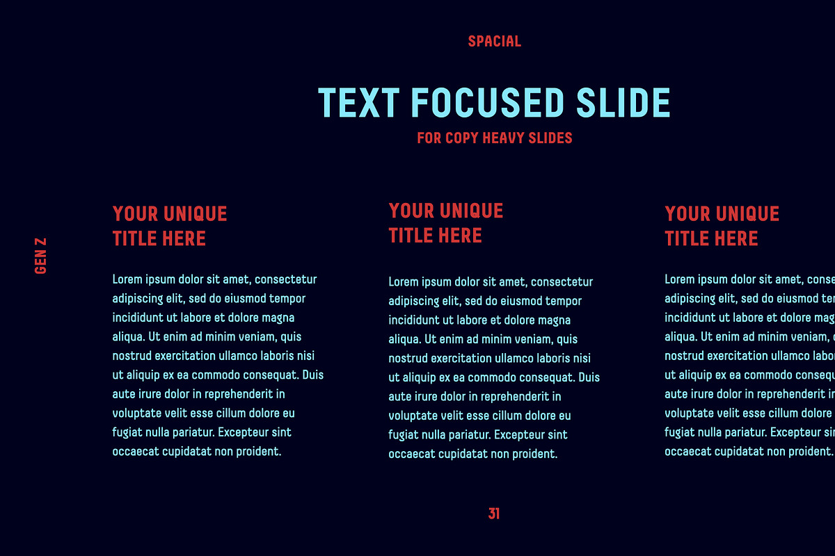 Millennial & Gen Z Keynote Template, a Presentation Template by Marissen (Photo 13 of 22)