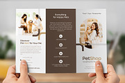 Pet Shop Trifold Brochure Template, a Brochure Template by WheelieMonkey (Thumbnail 2 of 3)