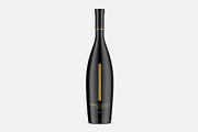 Red Wine Bottle Mockup, a Packaging Mockup by Graxaim Mock-up (Thumbnail 1 of 6)