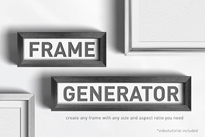 Frame generator | ultimate bundle