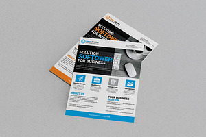 Creative Business Advertising Flyer, a Flyer Template by BrandlyTemplate