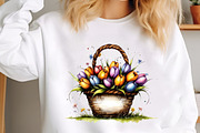 Whimsical Spring Clipart Bundle, an Illustration by designcity5 (Thumbnail 3 of 5)