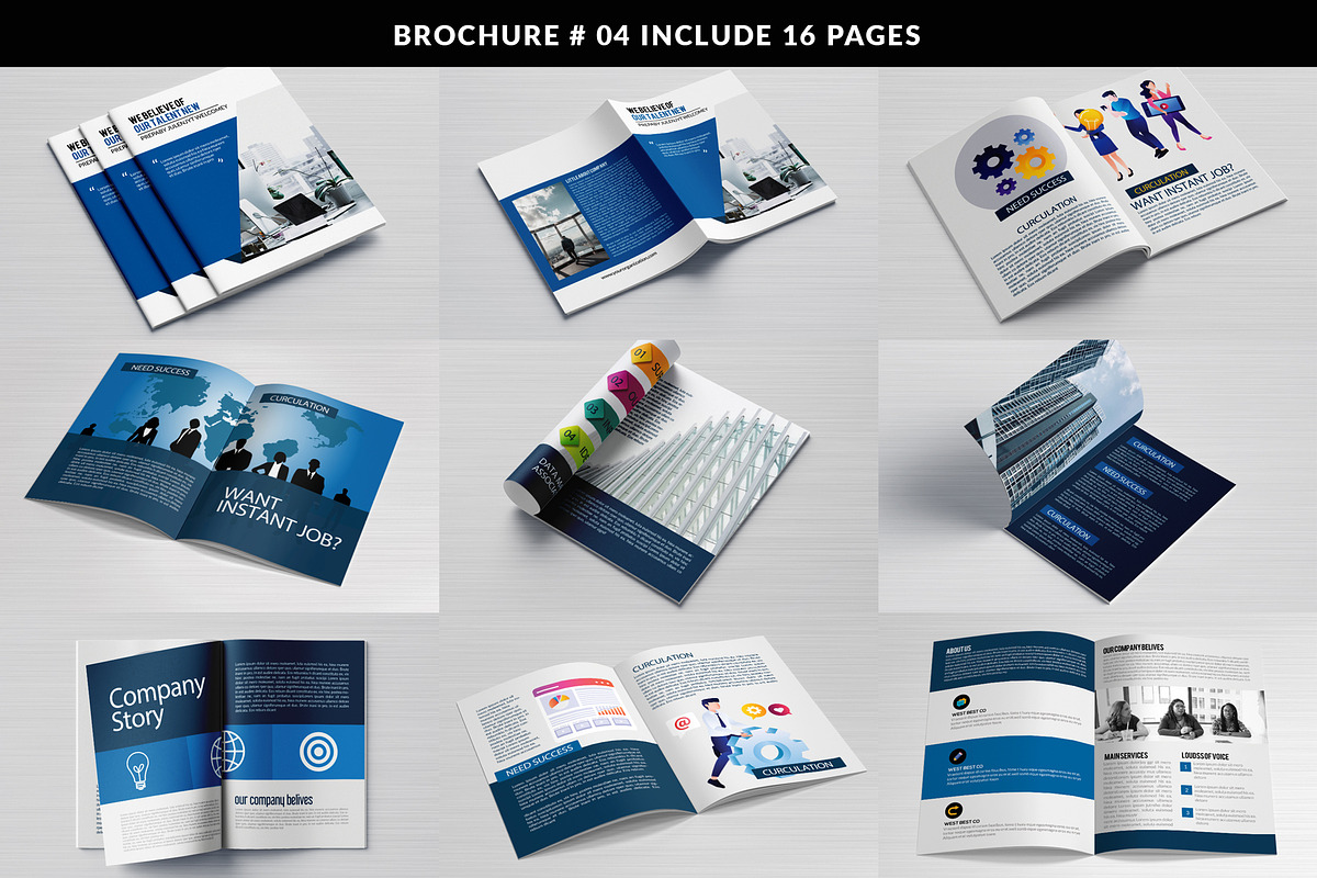 Business Bifold Bundle 20 Template, a Brochure Template by Psd Templates (Photo 5 of 21)