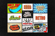 20-in-1 Comic & Pop Art Bundle, a Layer Style Add-On by pixelbuddha.net (Thumbnail 3 of 23)