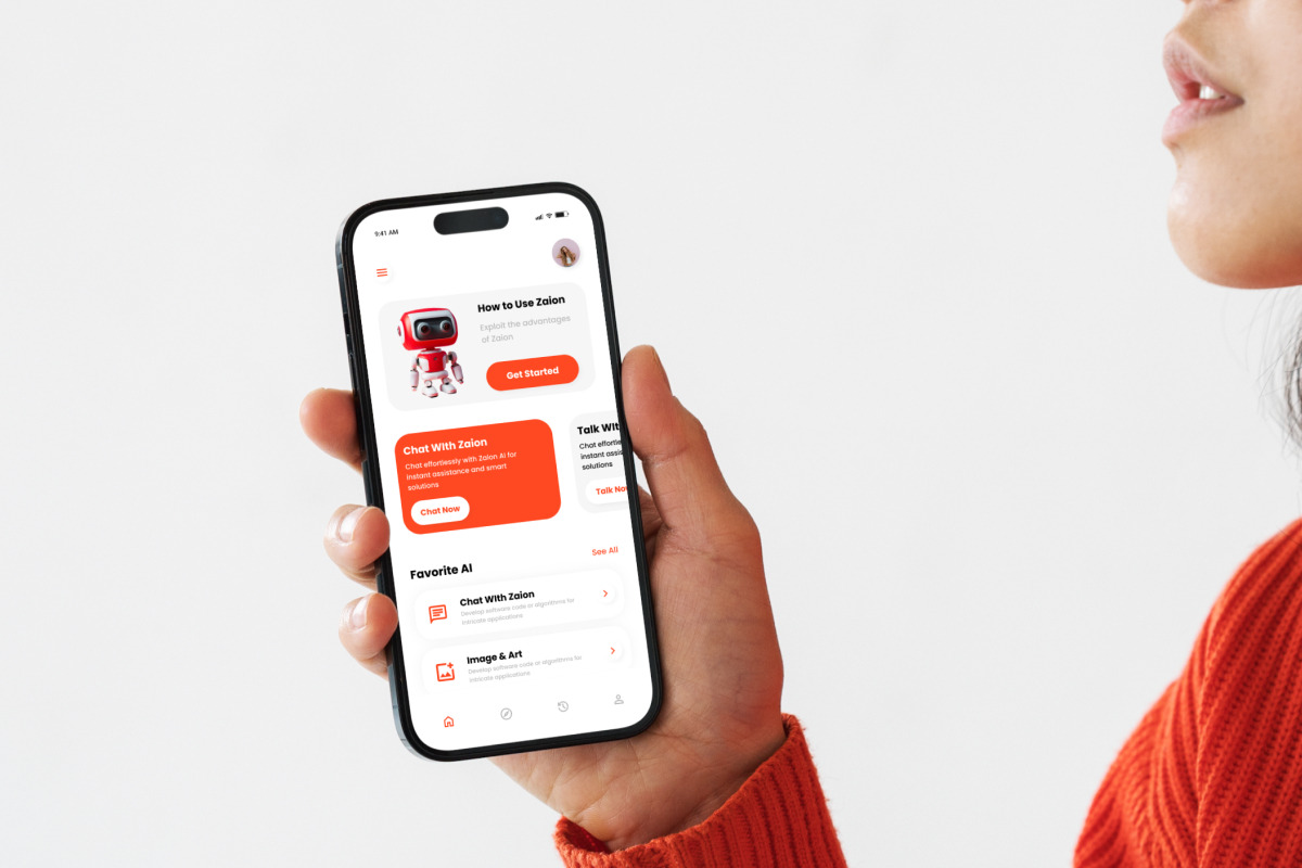 Zaion - Ai Chatbot Mobile App, an App Template by twinstd (Photo 4 of 5)
