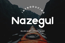 Nazegul - Elegant Typeface
