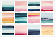 Modern Watercolor Backgrounds, a Texture Graphic by Basia Stryjecka (Thumbnail 11 of 12)