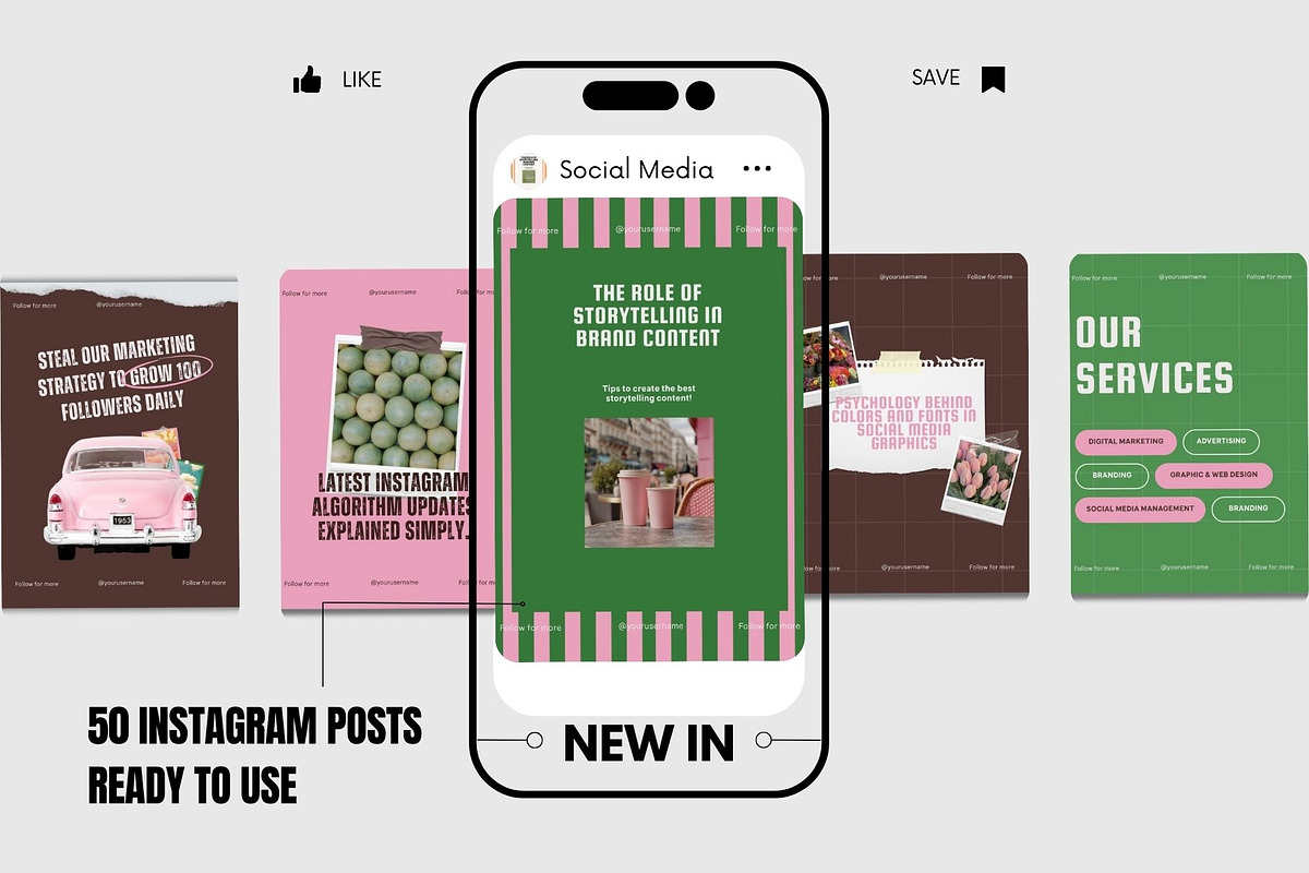 Social Media Manager Post Template preview 3