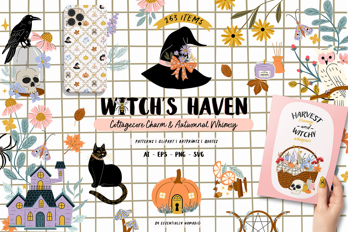 Magical Autumn Clipart Collection, an Object Illustration by Essentially Nomadic (Photo 1 of 14)