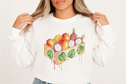 Watercolor Tropical Fruits Summer C, an Illustration by SVGArt (Thumbnail 3 of 9)