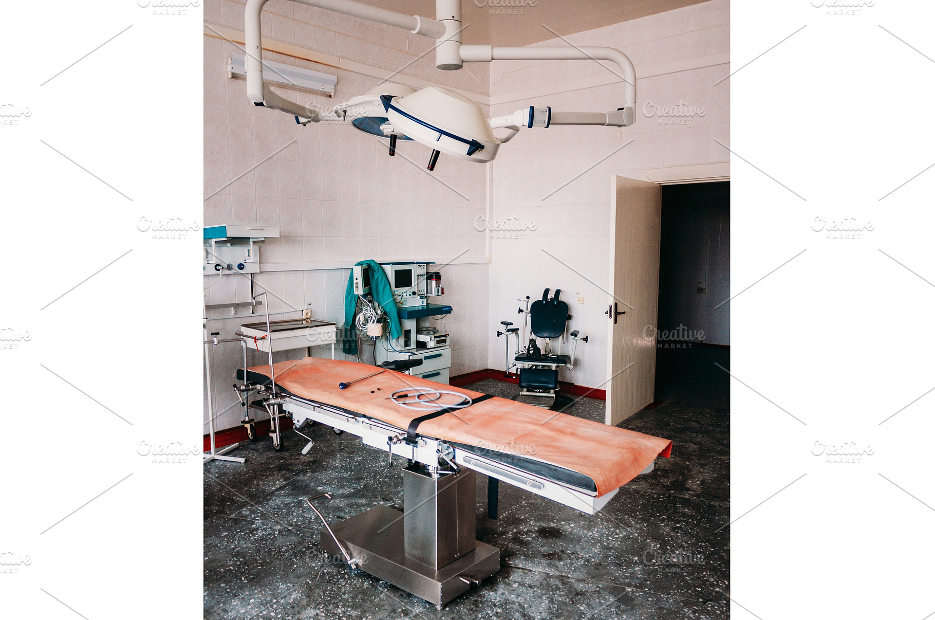 Hospital Operating Room Old vintage, a Health & Medical Photo by Our Amazing World